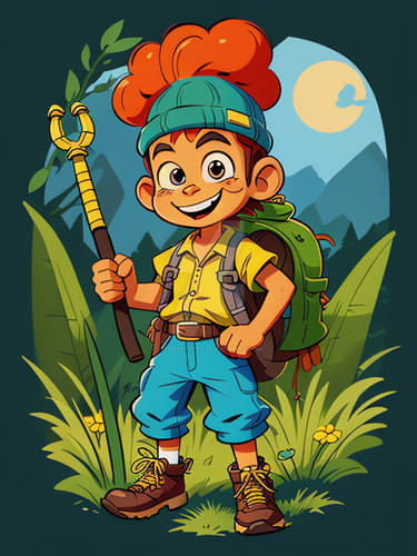 Hiker 377644 Cartoon