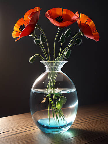 Coquelicots 445790 Vase