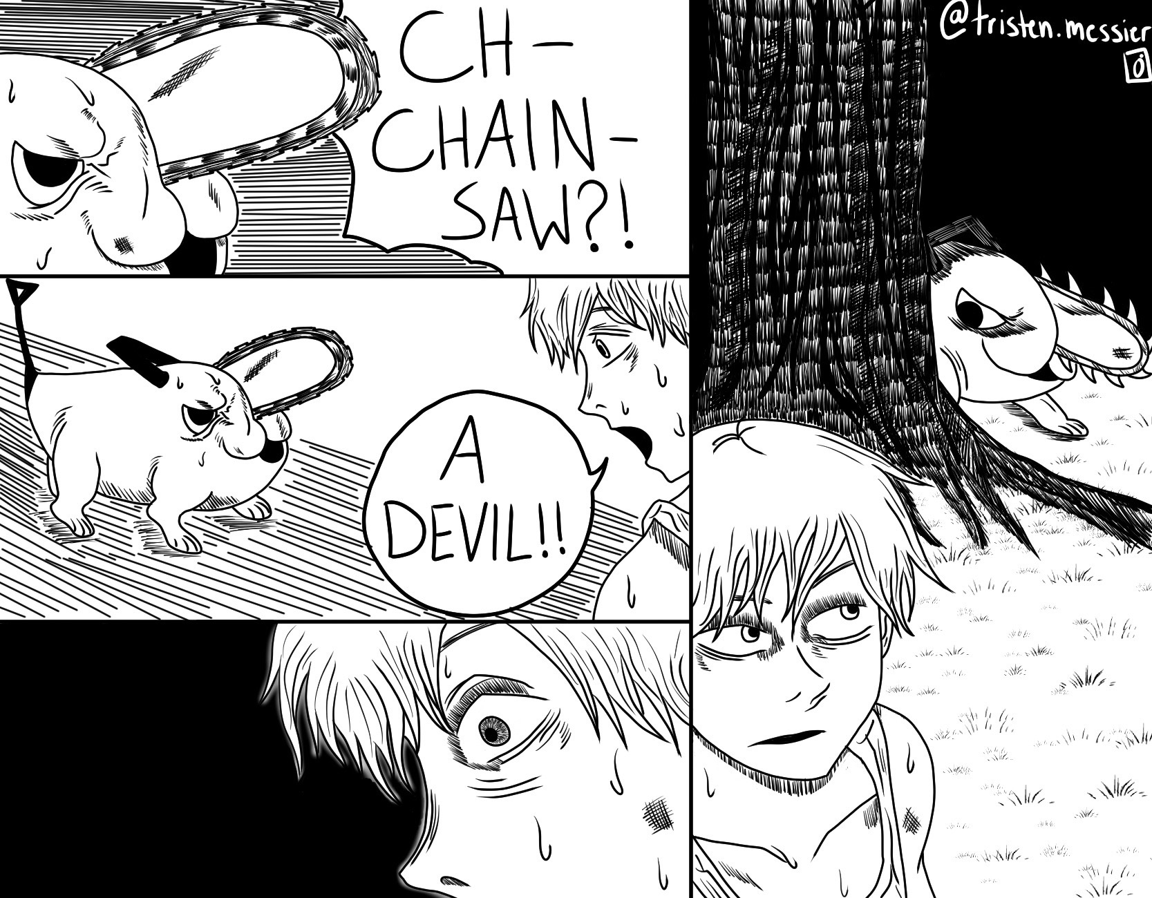 Chainsaw Man - Denji se encontra com Pochita!
