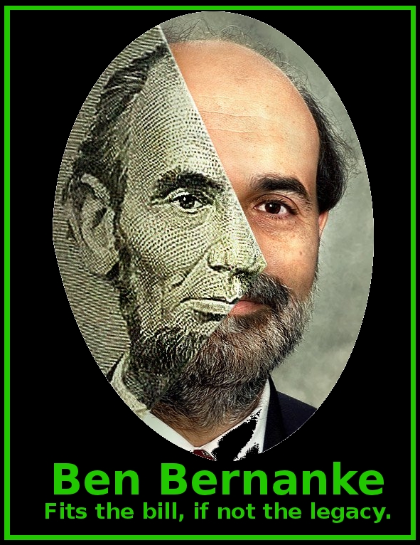 Lincoln and Bernanke - Binary Options News Humor