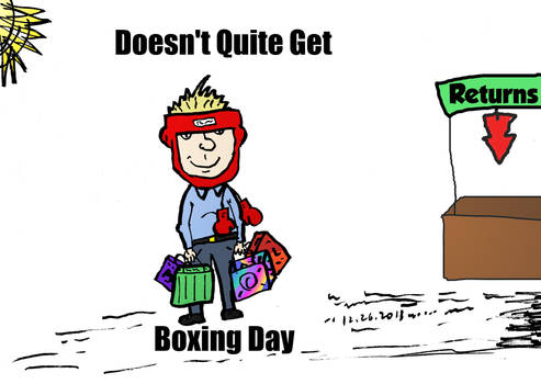 Boxing Day fail comic