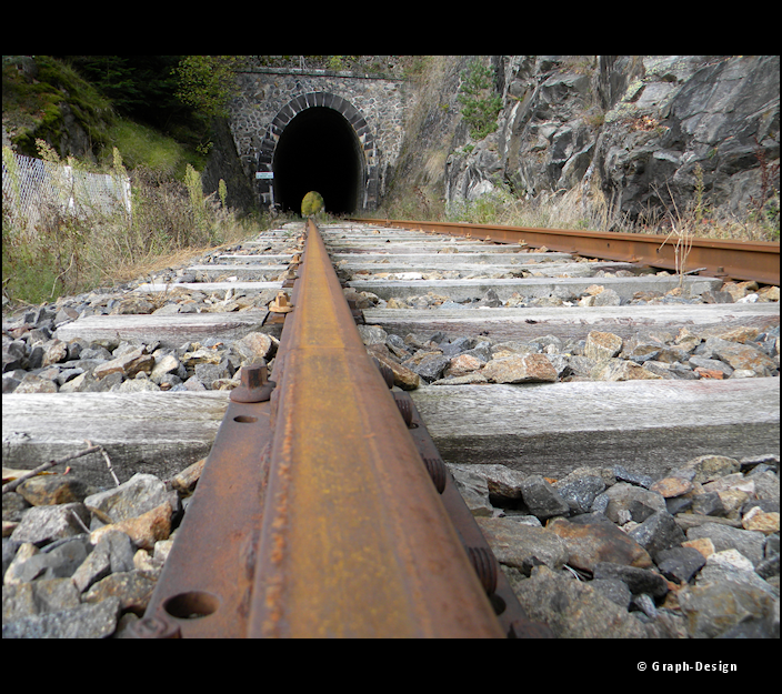 Rail et tunnel