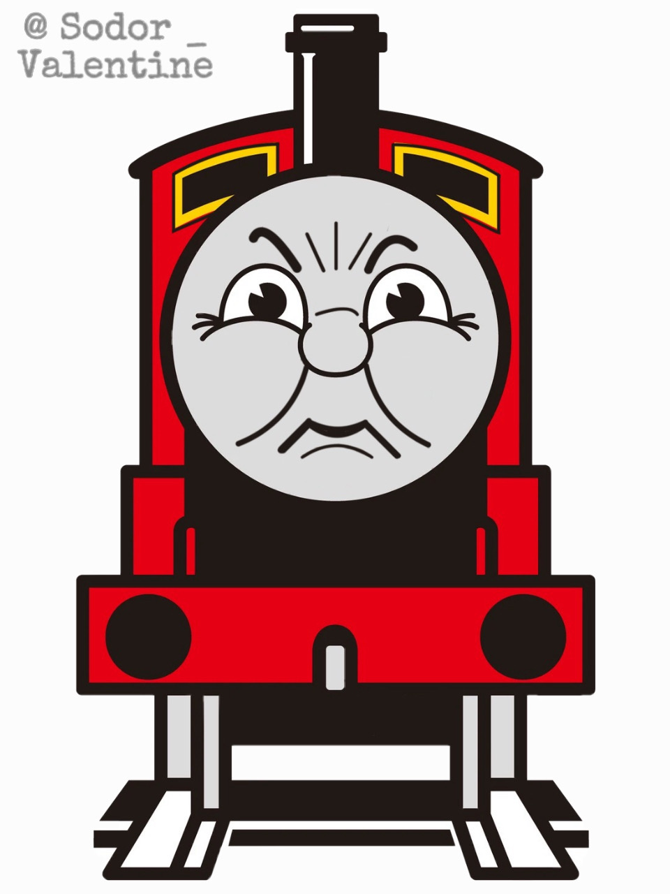 Angry James (Half Old) by MrVincentt on DeviantArt