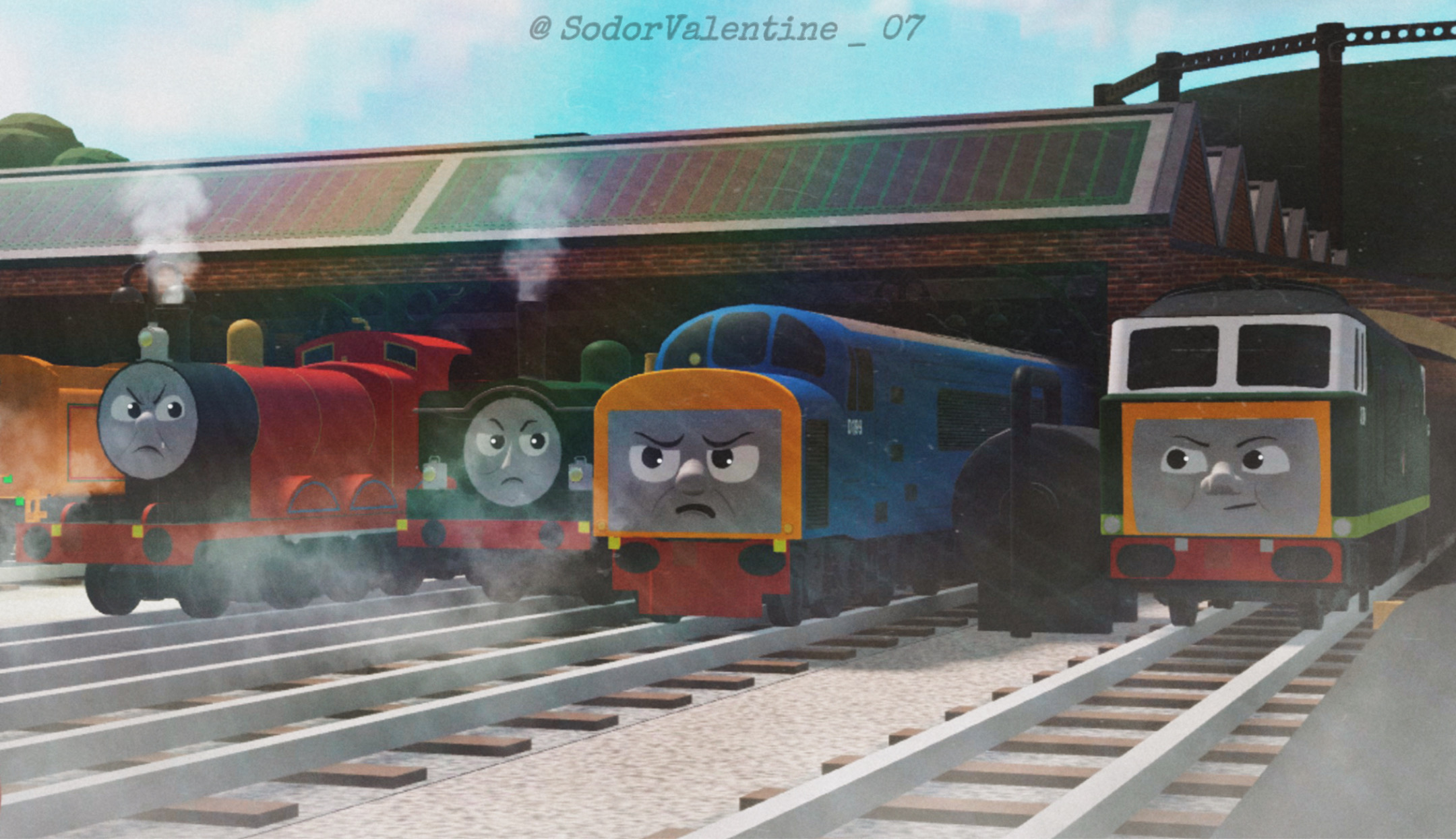 Obeying The Railway - RWS / BTWF by MrVincentt on DeviantArt