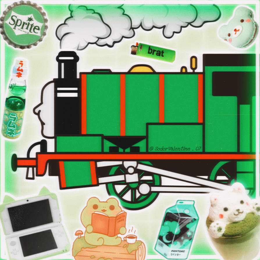 Percy Green Core ~ TTTE / Aesthetic by MrVincentt on DeviantArt