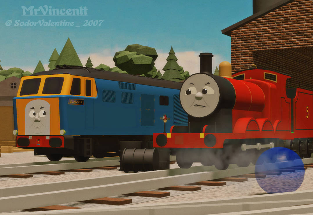 James And Super Ed by MrVincentt on DeviantArt