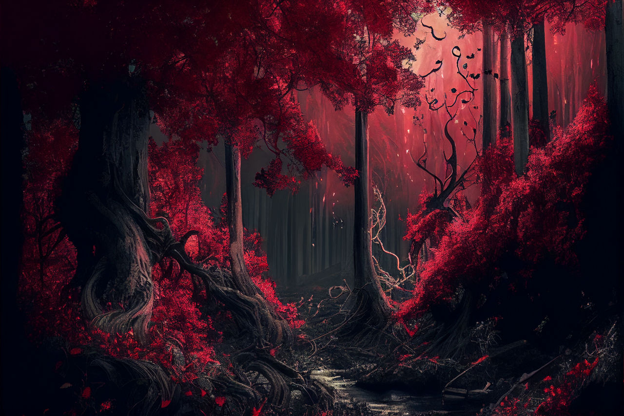 The Crimson Forest, Part One by ANightmareInOz on DeviantArt
