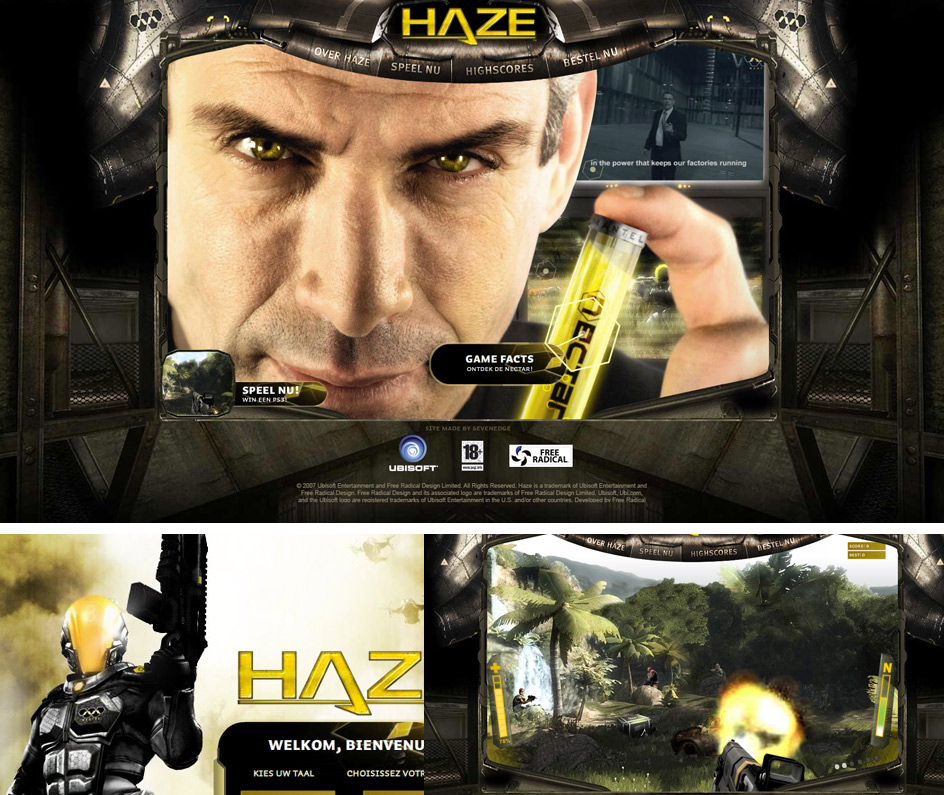 Haze microsite