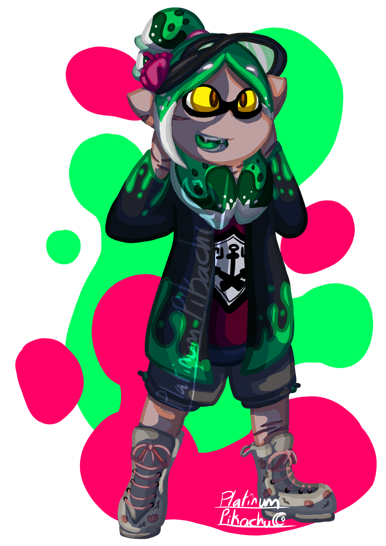 Splatoon FCs: Spring boy by PlatinumParadax on DeviantArt
