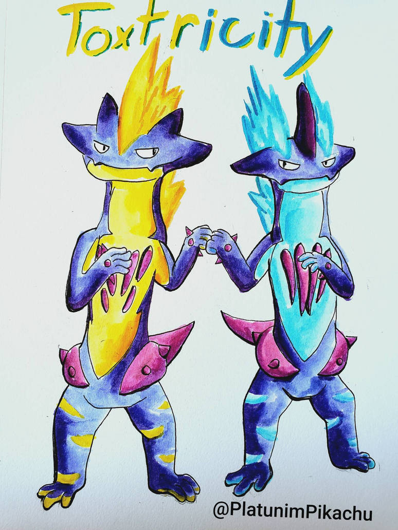 Pokemon: Toxtricity by PlatinumParadax on DeviantArt