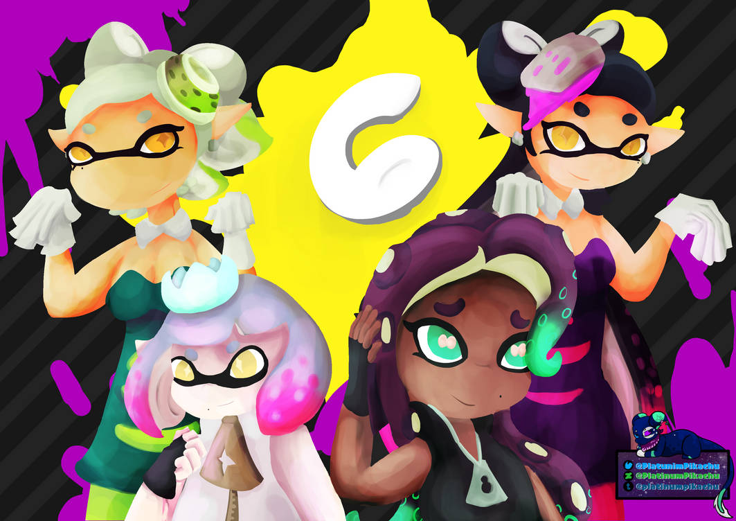 Splatoons Object Show Splatoons 6th Anniversery by PlatinumParadax on DeviantArt