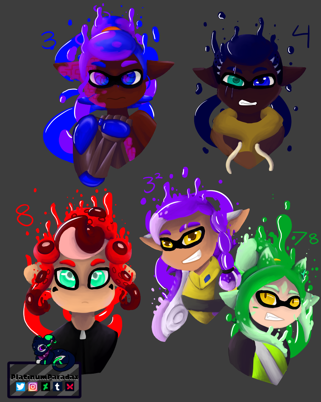 Splatoon Figure Deviantart Splatoon: Special Ready by PlatinumParadax on DeviantArt