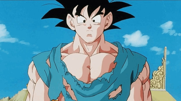 Goku Muscle Growth Test
