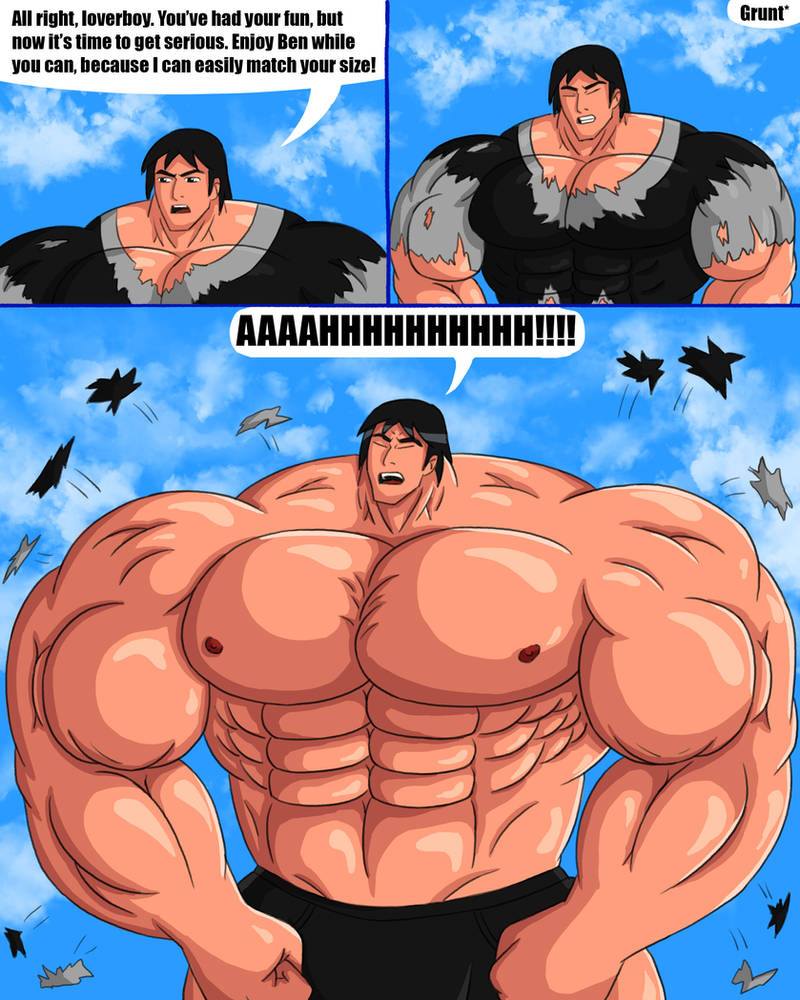 Mindloop Muscle Growth Muscle Growth for Ben's Love - Part 8 Redo by Imafrnin on DeviantArt