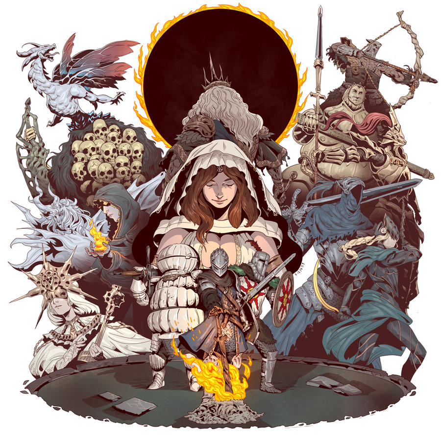 Souls Deviantart Souls the First by SaneKyle on DeviantArt