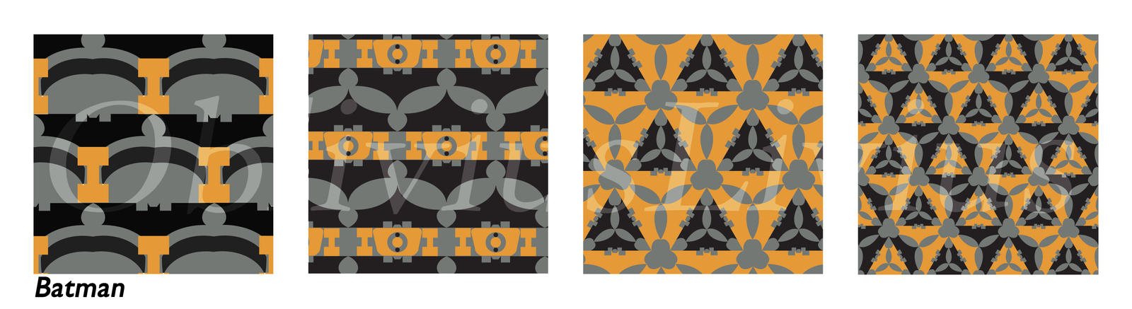 Batman patterns by ObliviousLivius on DeviantArt
