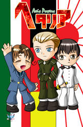 Hetalia - Italy Germany Japan 001