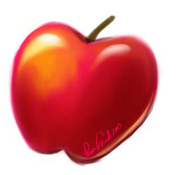 Painting Practice - Apple