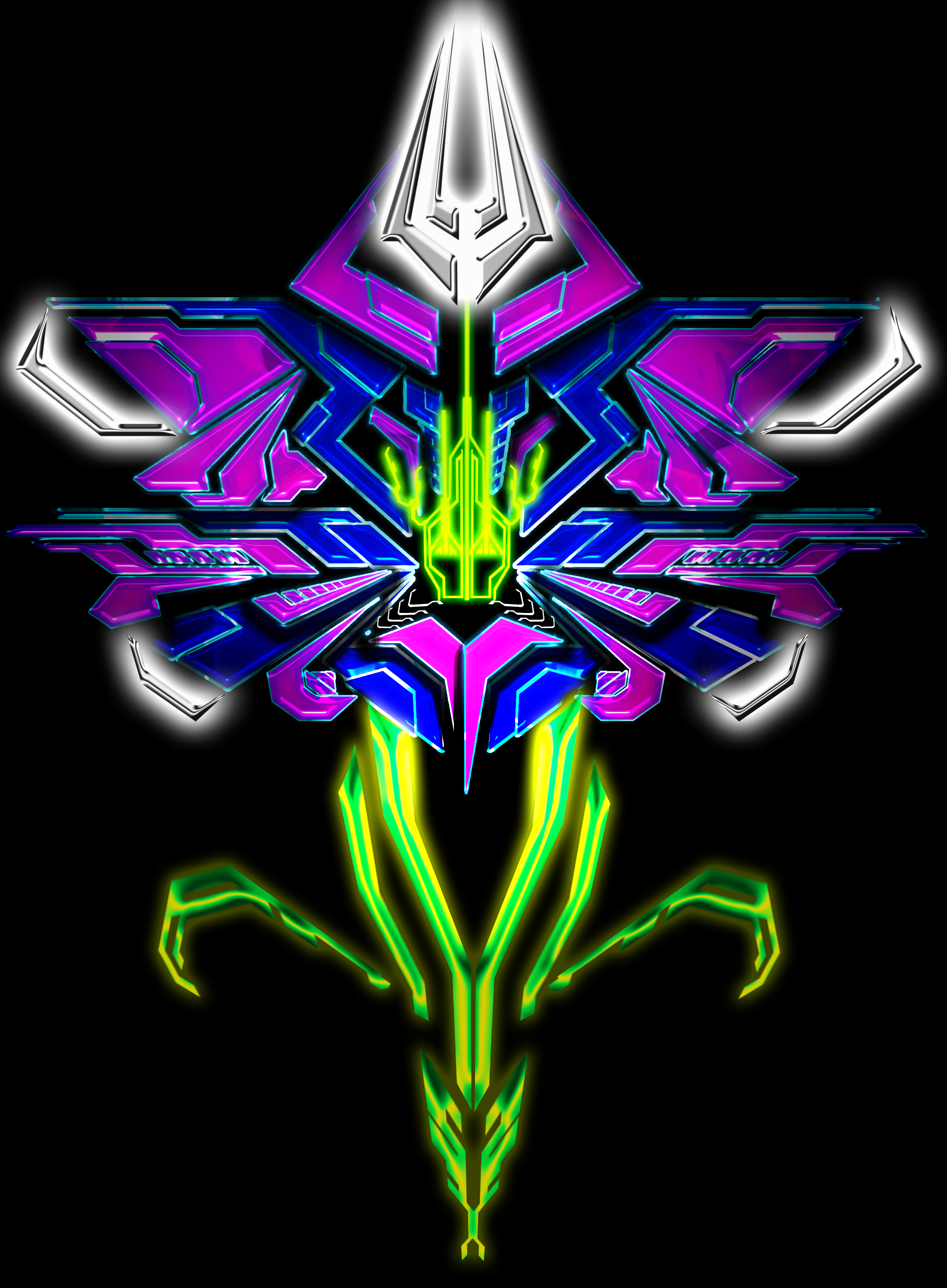 cyber lily flower