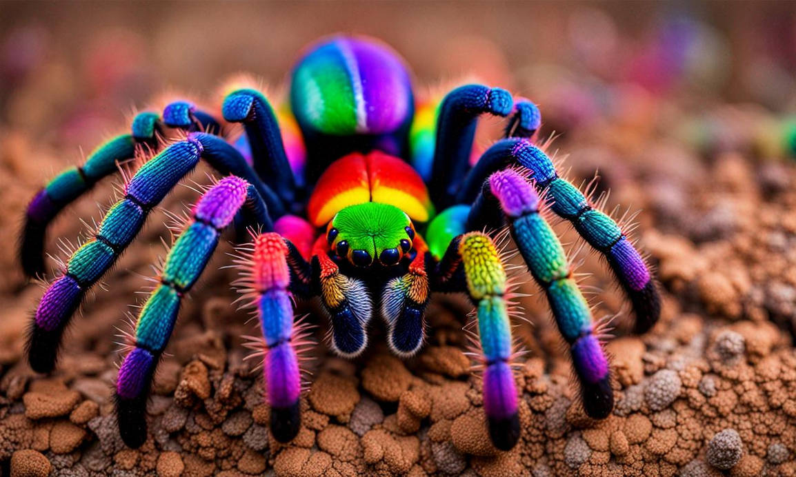 Robin Tarantula Rainbow tarantula by MASON9000 on DeviantArt