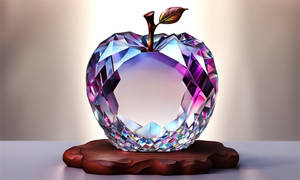 Crystal apple