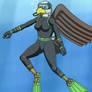 Commission: Scuba Diving Eagle