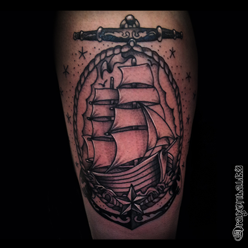 Drag 02 by dragontalestattoo Drag 02 by dragontalestattoo