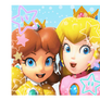 Peach and Daisy Animated icon