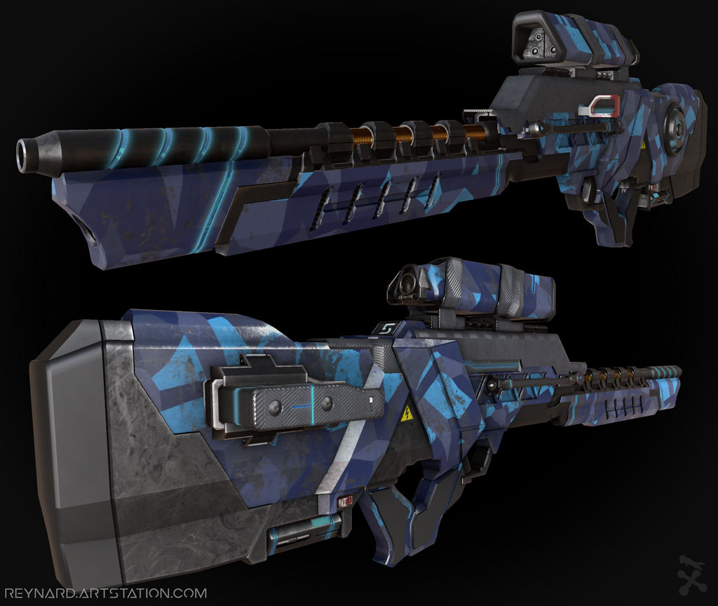 Gauss Sniper Rifle by JackBryanReynard on DeviantArt