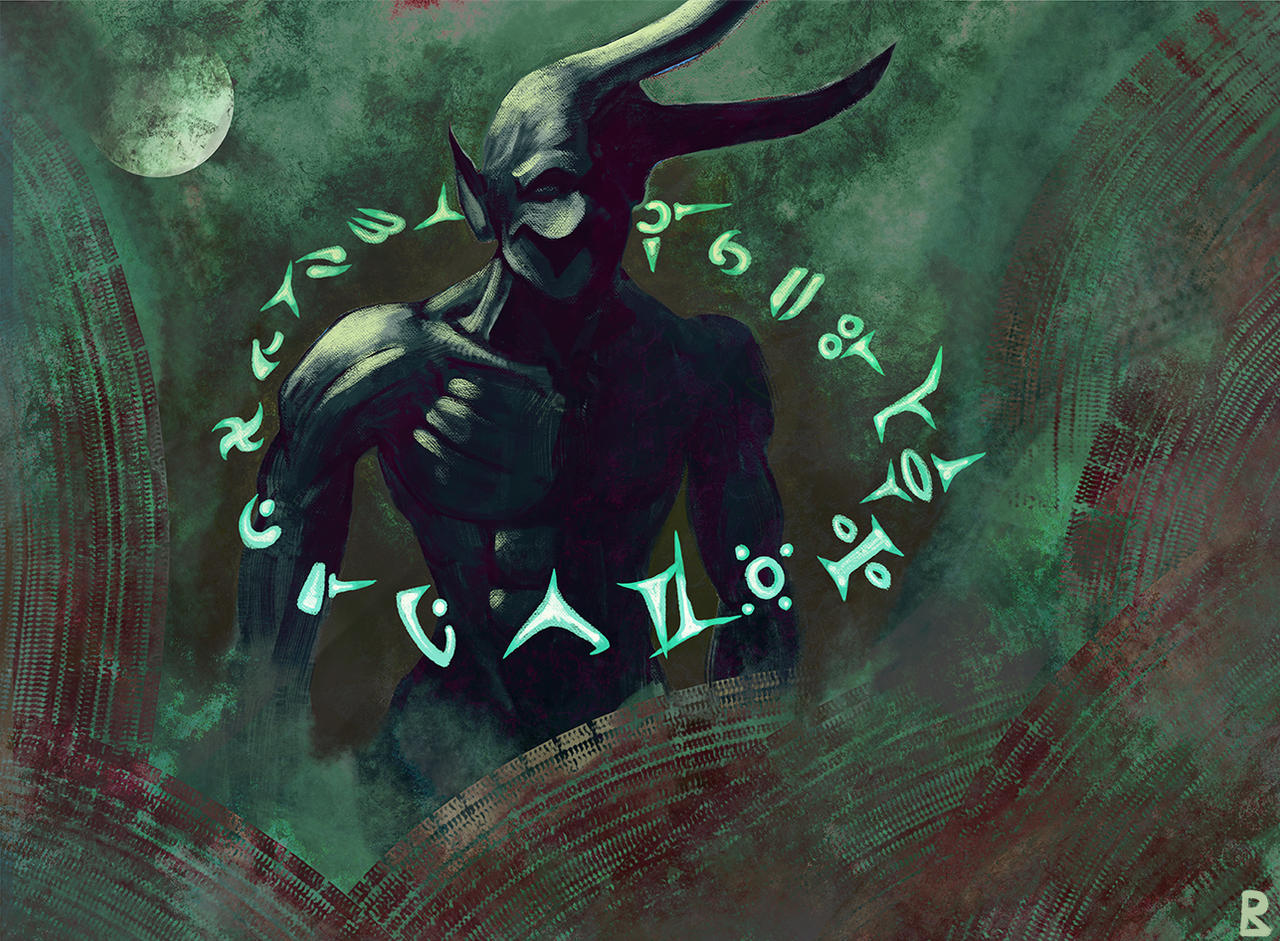 Rune Demon by RoccoLicinio on DeviantArt