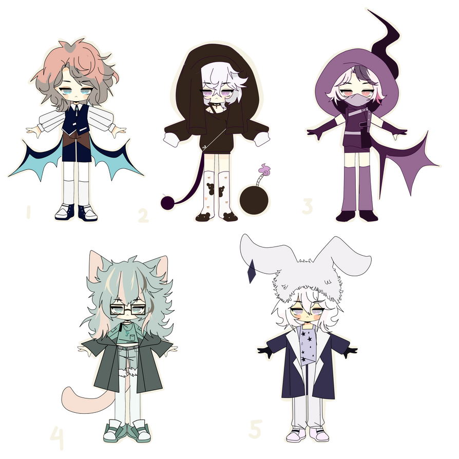 kemonomimi 13 open by kumakiadopts on DeviantArt