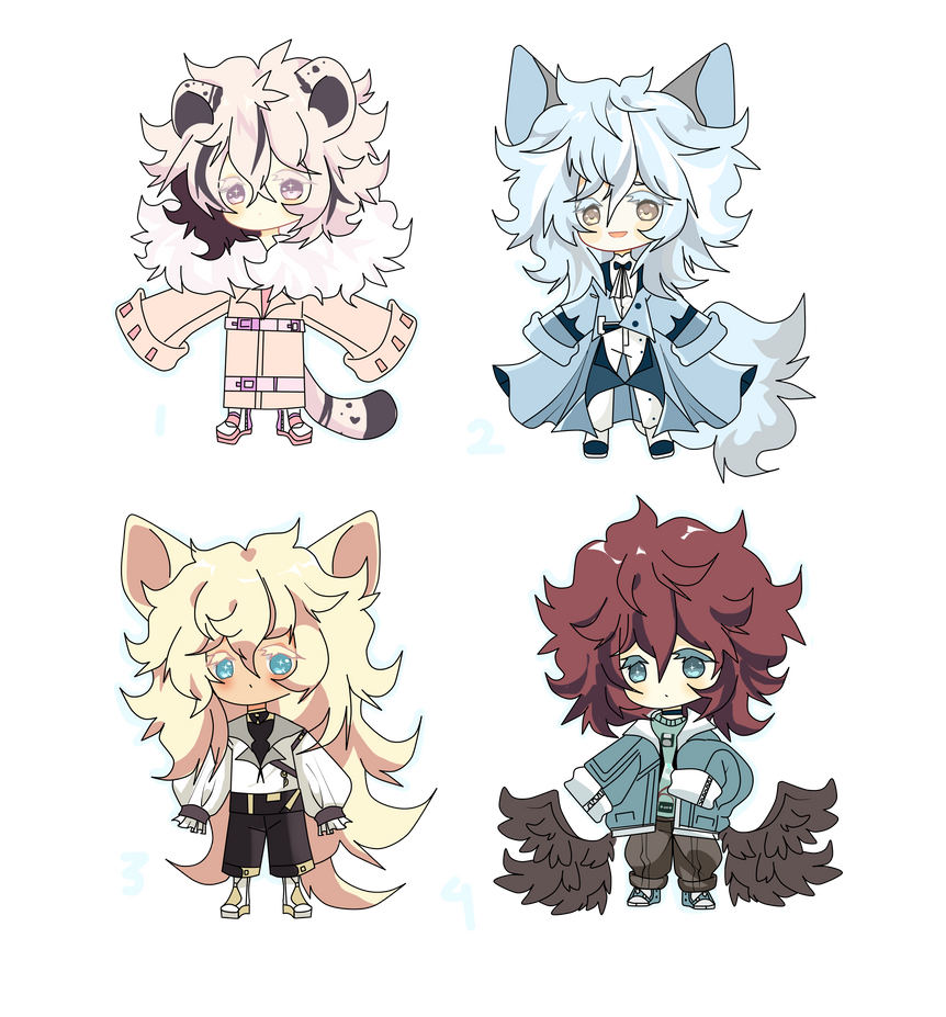 kemonomimi 14 open by kumakiadopts on DeviantArt