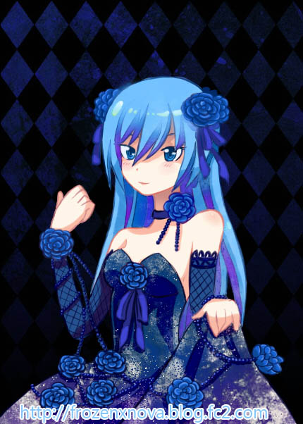 The blue rose princess