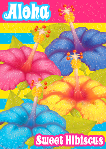 Hibiscus flowers