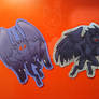 Mothmen stickers