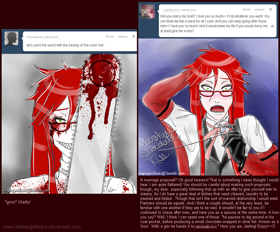 Ask Grell Tumblr Replies 10