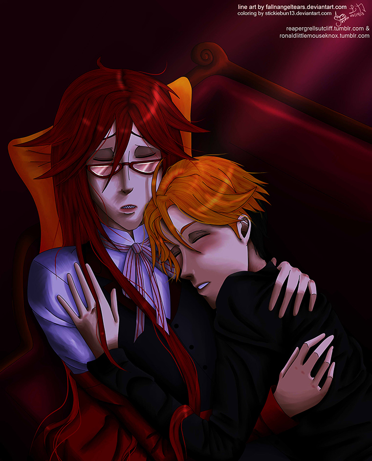 Grell and Ronald Art Collab