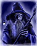 Gandalf in Blue
