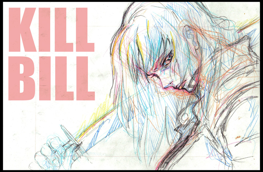 Kill Bill rakugaki 1205