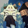 Queen Mist's ice throne