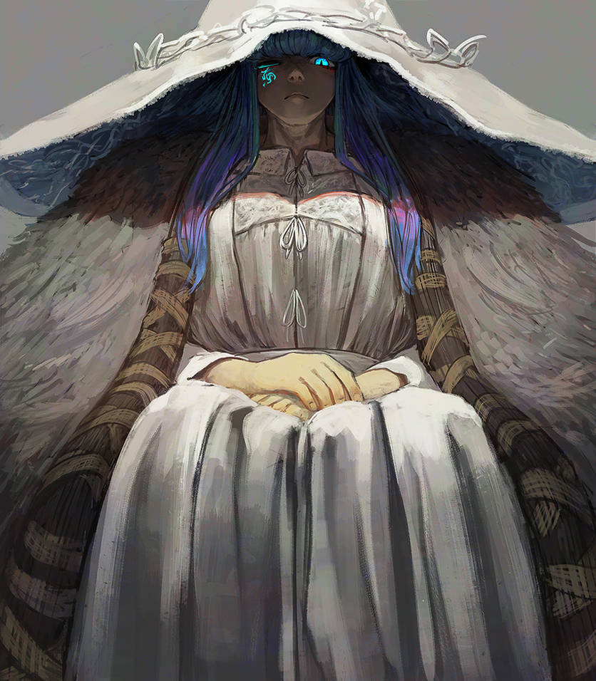 Bob as Ranni by Wafferscotch on DeviantArt