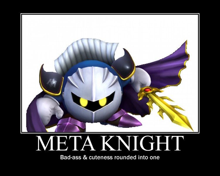 Meta Knight Motivantional By Iorigaara On Deviantart Of Meta Knight Without...