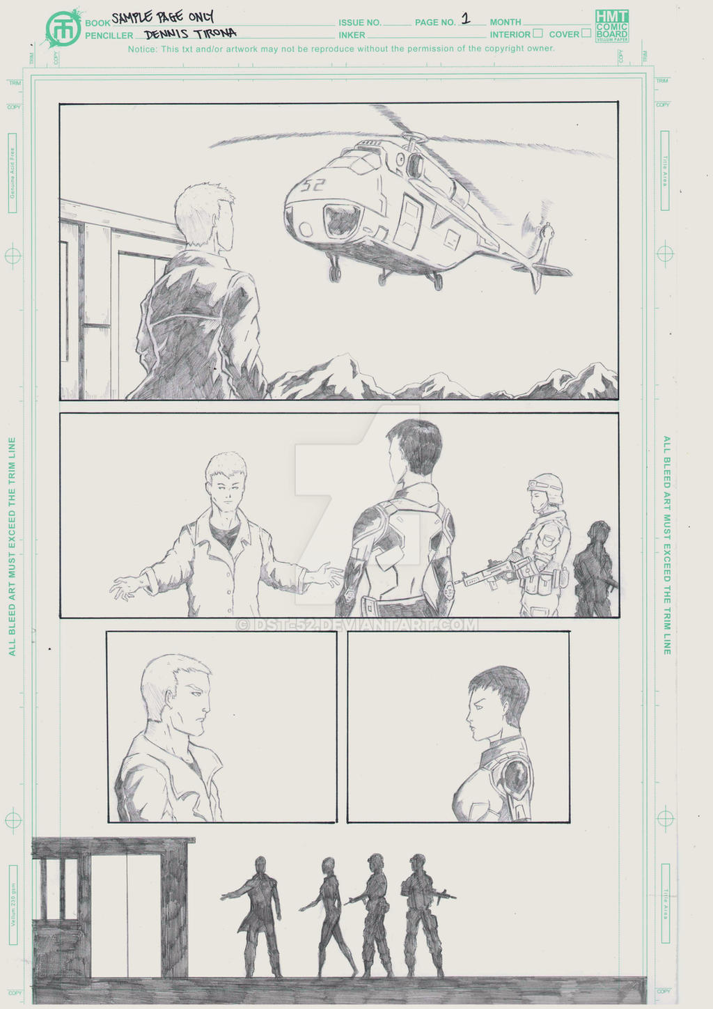 Sequential Drawing Examples Sequential Art Page Samples by DST-52 on DeviantArt