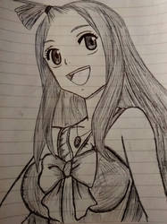 Fairy Tail Sketch #04: Mirajane Strauss