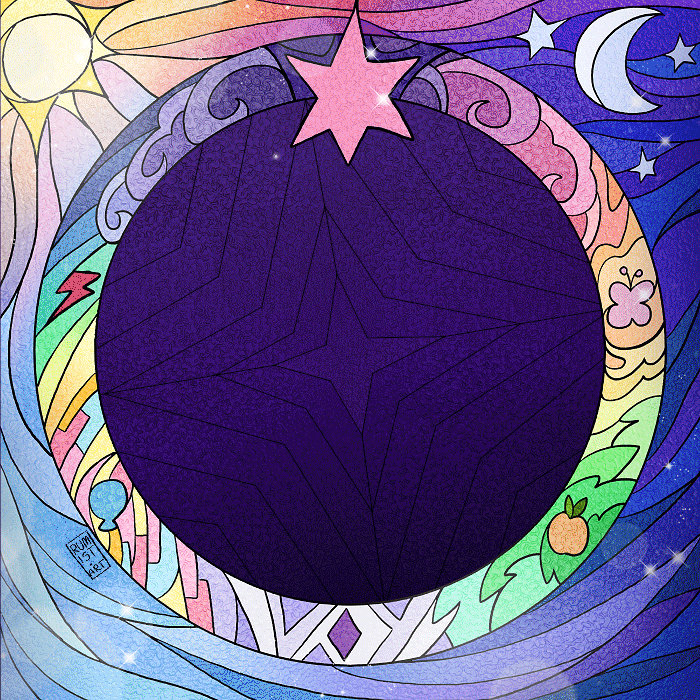 Pipp Stained Glass Window Animation by Rumista on DeviantArt