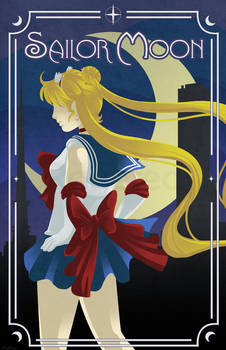 Art Deco Sailor Moon