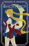 Art Deco Sailor Moon by Ranefea