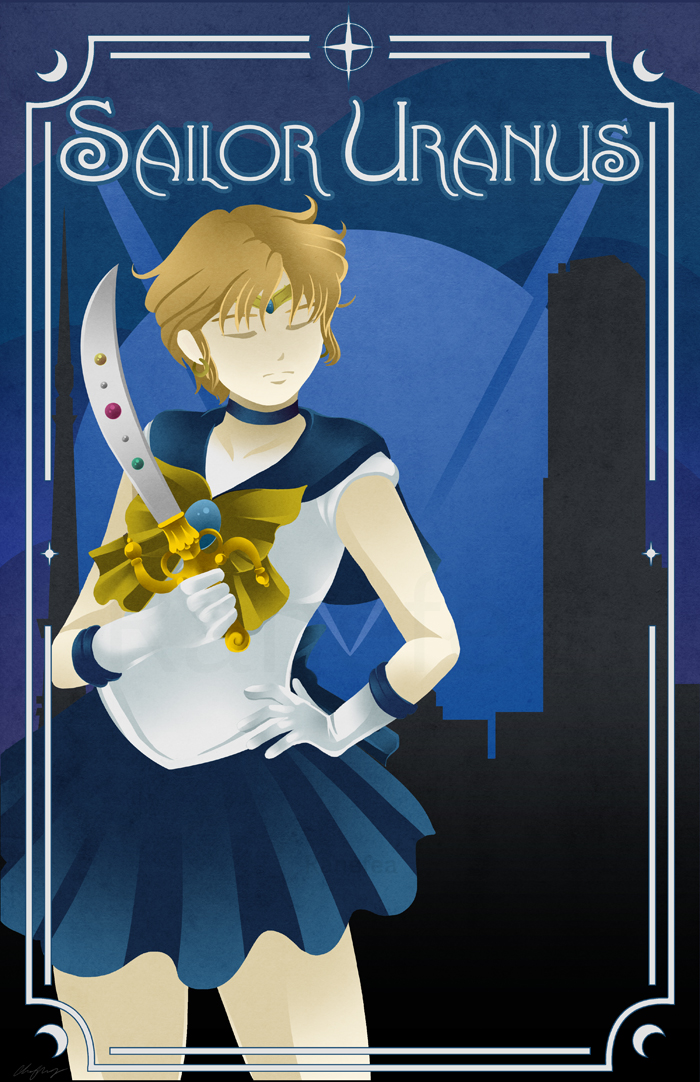 Art Deco Sailor Uranus