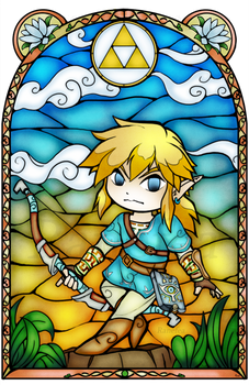 Breath of the Wild Stained Glass