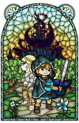 Breath of the Wild Stained Glass 2